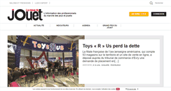 Desktop Screenshot of larevuedujouet.fr