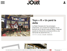 Tablet Screenshot of larevuedujouet.fr